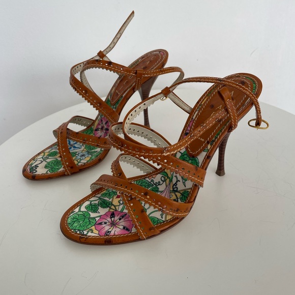 Casadei Heels Size 8 1/2 - Picture 6 of 7